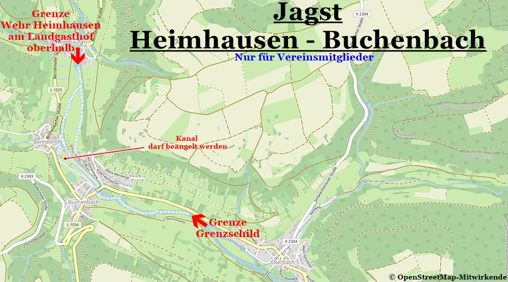 Gewässer Jagst Heimhausen-Eberbach